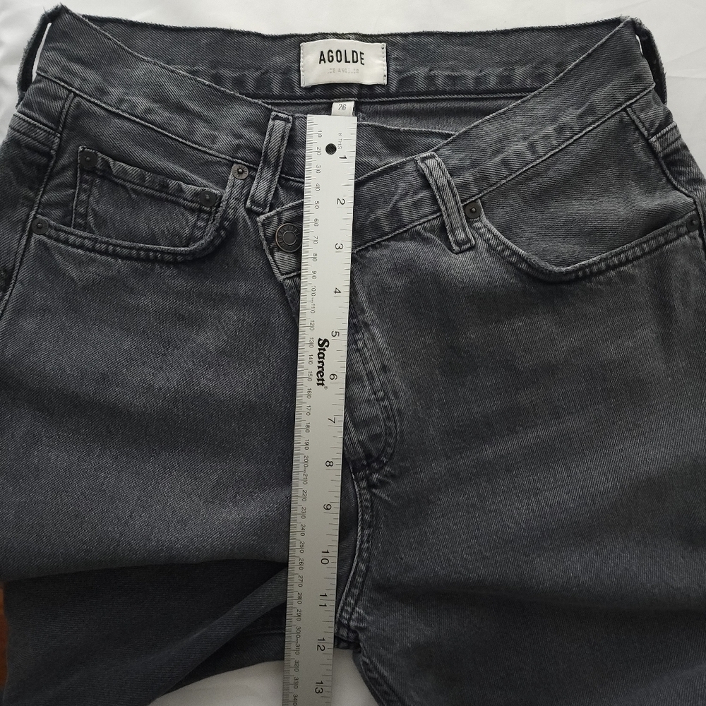 AGOLDE Criss Cross Jeans in Synchronize - Picture 7 of 8